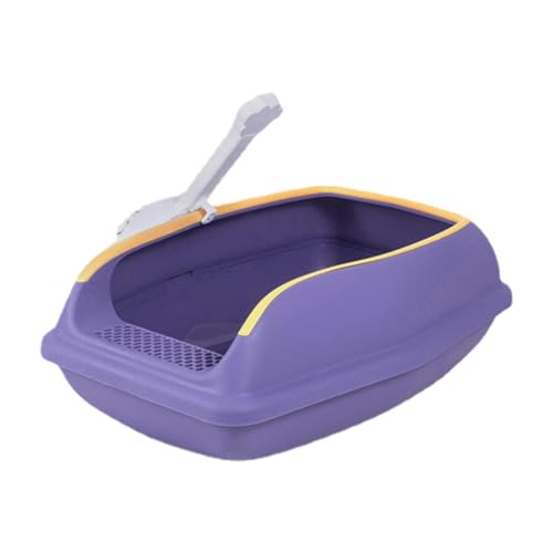Box für Katzentoilette, halbverschlossen, mobil, Katzentoilette, Katzentoilette, Katzentoilette, mobiler offener Zaun, Reisetablett für von Genérico