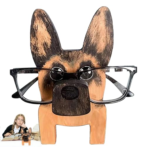 Brillenhalter für Hunde, Halterung für Holzrahmen, Sonnenbrille auf Brillengestell, Brille für Welpen von Genérico