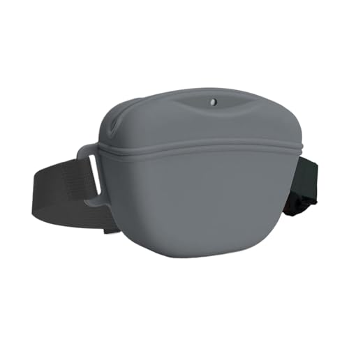 Dog Treat Pouch - Treat Pouch | Trainingstasche | 650 ml Outdoor Feeder Puppy Snack Pouch Dog Trainingstasche mit mehreren Fächern Silikon Training Container mit Karabiner Clip für Hundetraining von Genérico