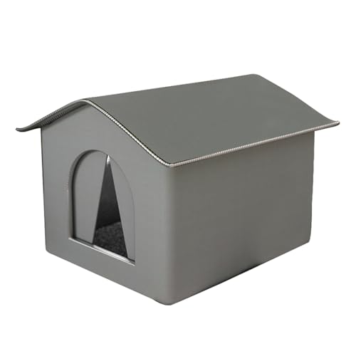 Feral Cat House – Langlebiger Outdoor-Schutz, wetterfest, isoliertes Design, einfache Montage, sicherer und sicherer Platz für streunende und wilde Katzen, schützt vor von Genérico