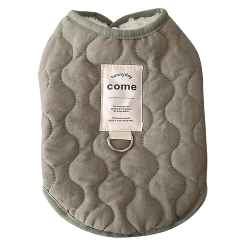 Fleeceweste für kleine Hunde, Wintermantel für Hunde, warme Kleidung für kleine Welpen, Kapuzenpullover für Hunde im Winter, Fleecejacke für Hunde von Genérico