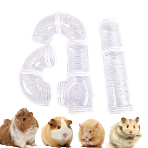 Frettchenröhrenset: erweiterbare Hamsterrohre, Steckzubehör für Haustiere, bissfestes Design, biegsames Außenrohr für Ratten, Frettchen, Hamster Frettchenröhrenset: erweiterbare Hamsterrohre, Steckzubehör für Haustiere, bissfestes Design, biegsames Außenrohr für Ratten, Frettchen, Hamster von Genérico