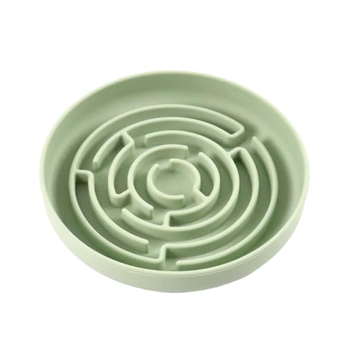Futternäpfe für langsames Füttern, Puzzle-Schüsseln, Anti-Überlauf, Anti-Slip-Fressnapf für Hunde, interaktives Labyrinth mit Saugnapfboden von Genérico