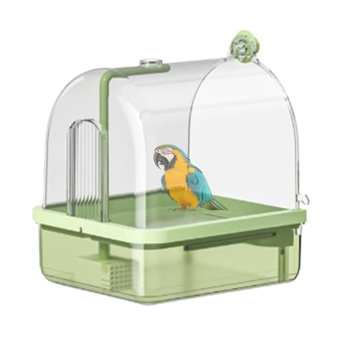 Genérico Badezimmer für kleine Papageien, Wellensittich-Badezimmer, automatisch, beißfest, zwei Modi für Indoor-Zucht, Reisen, Ausstellung Genérico Badezimmer für kleine Papageien, Wellensittich-Badezimmer, automatisch, beißfest, zwei Modi für Indoor-Zucht, Reisen, Ausstellung von Genérico