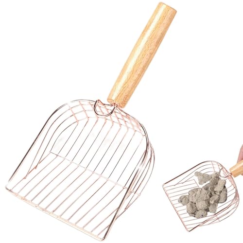 Genérico Cat Box Scooper, Cat Scooper, Kätzchen Sifter Deep Sifter, Metal Cat Pooper Scoop Scoop Scoop Shovel mit Haken für eine kleine große Box Genérico Cat Box Scooper, Cat Scooper, Kätzchen Sifter Deep Sifter, Metal Cat Pooper Scoop Scoop Scoop Shovel mit Haken für eine kleine große Box von Genérico
