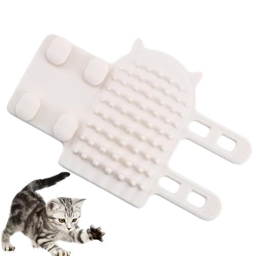 Genérico Cat Groomer Verstellbarer Eckenmassagegerät, elastisches Massagegerät für Kätzchen, Welpen, weicher Gesichtskratzer für Hunde Genérico Cat Groomer Verstellbarer Eckenmassagegerät, elastisches Massagegerät für Kätzchen, Welpen, weicher Gesichtskratzer für Hunde von Genérico
