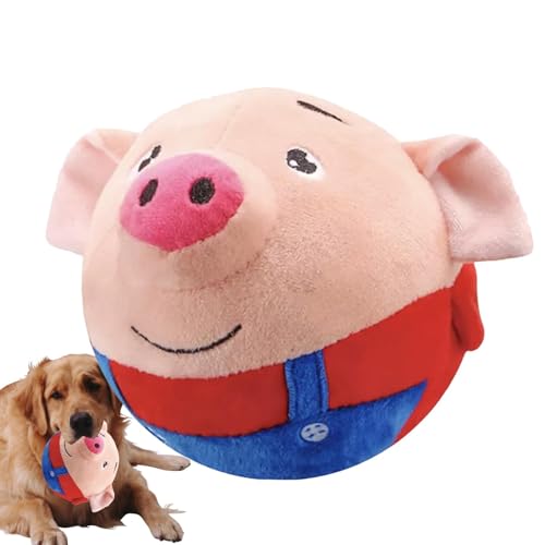 Genérico Dog Toys – Haustierspielzeug, interaktives Hundespielzeug, quietschendes Hundespielzeug, Plüschspielzeug, waschbar, Cartoon, Hase, Sound elektronisches Spielzeug, Plüsch-Spielzeug von Genérico
