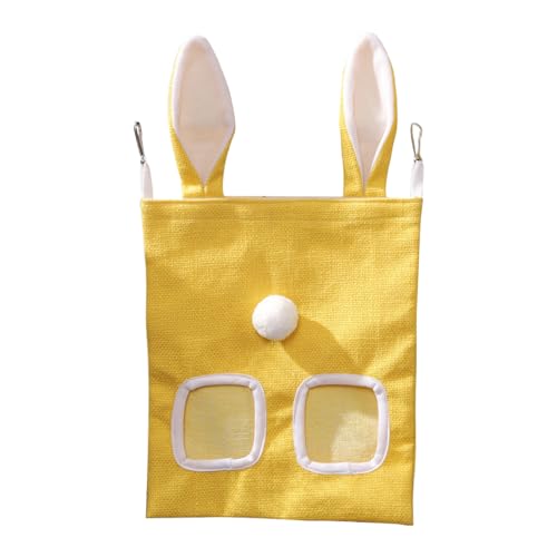 Genérico Heuspender für Kaninchen mit 2 Löchern, beißfester Futterspender mit großer Kapazität, Zubehör für Käfige von Chinchillas und Hamstern Genérico Heuspender für Kaninchen mit 2 Löchern, beißfester Futterspender mit großer Kapazität, Zubehör für Käfige von Chinchillas und Hamstern von Genérico