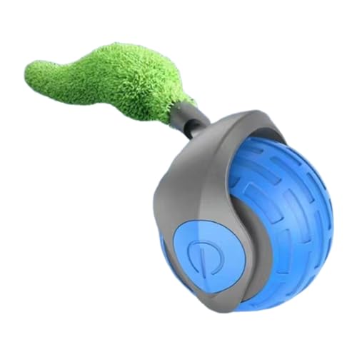 Genérico Katzenspielzeug mit Schwanz, intelligentes Rollspielzeug, interaktives Pop-ball-Spielzeug für Katzen, automatisches Jagdspielzeug mit einstellbarer Geschwindigkeit für Haustiere Genérico Katzenspielzeug mit Schwanz, intelligentes Rollspielzeug, interaktives Pop-ball-Spielzeug für Katzen, automatisches Jagdspielzeug mit einstellbarer Geschwindigkeit für Haustiere von Genérico