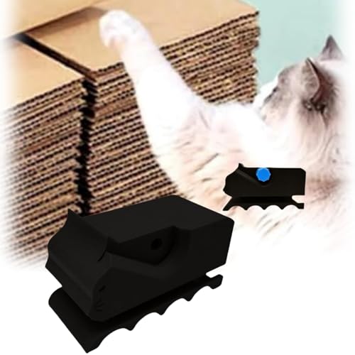 Genérico Pappschneider für Katzenkratzer, 3D-gedrucktes Kartonschneidewerkzeug für Katzen, zum Herstellen eines Kratzbaums, Schwarz Genérico Pappschneider für Katzenkratzer, 3D-gedrucktes Kartonschneidewerkzeug für Katzen, zum Herstellen eines Kratzbaums, Schwarz von Genérico