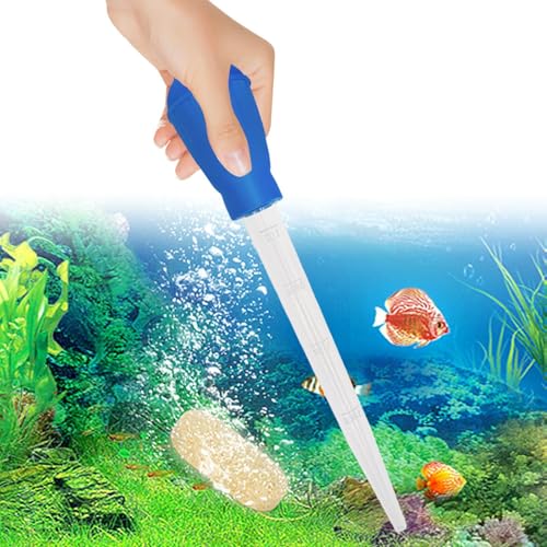 Genérico Pipetta Rektor für Korallen für Aquarium, Fischfutterspender mit 30 ml Wasserwechsel, langer Tropfer für Flüssigkeiten, multifunktionaler Siphon-Schweißmann für Wasserpflanzen von Genérico