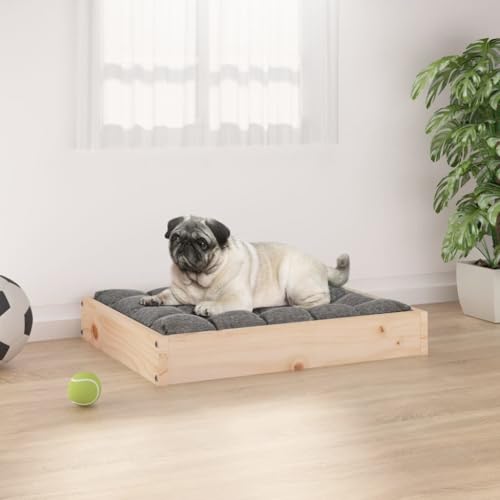 Genérico Wenjingqi-820851 Hundebett aus massivem Kiefernholz, 61,5 x 49 x 9 cm Genérico Wenjingqi-820851 Hundebett aus massivem Kiefernholz, 61,5 x 49 x 9 cm von Genérico