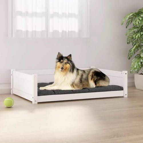 Genérico Wenjingqi-821458 Hundebett aus massivem Kiefernholz, 95,5 x 65,5 x 28 cm Genérico Wenjingqi-821458 Hundebett aus massivem Kiefernholz, 95,5 x 65,5 x 28 cm von Genérico