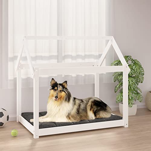 Genérico Wenjingqi-822213 Hundebett aus massivem Kiefernholz, 101 x 70 x 90 cm Genérico Wenjingqi-822213 Hundebett aus massivem Kiefernholz, 101 x 70 x 90 cm von Genérico