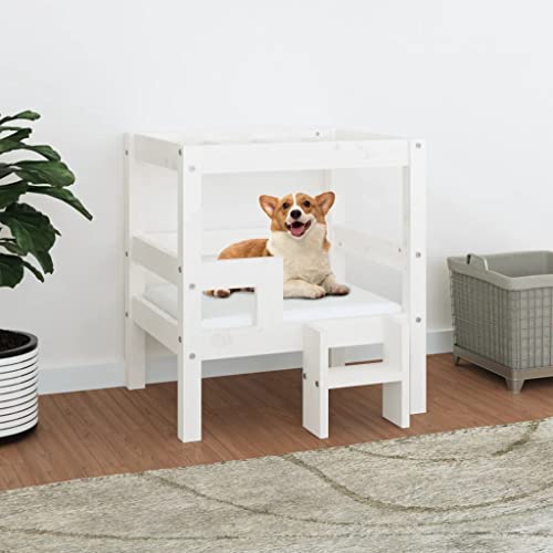 Genérico Wenjingqi-822368 Hundebett aus massivem Kiefernholz, 55,5 x 53,5 x 60 cm Genérico Wenjingqi-822368 Hundebett aus massivem Kiefernholz, 55,5 x 53,5 x 60 cm von Genérico