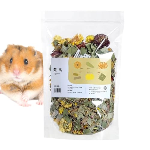 Gerbil-Bettwäsche, Hamster-Bettwäsche – Dekoration für kleine Haustiere, kreative Trockenblumen-Luthern für kleine Haustiere, Rennmäuse, Hamster, effektive Geruchskontrolle von Genérico