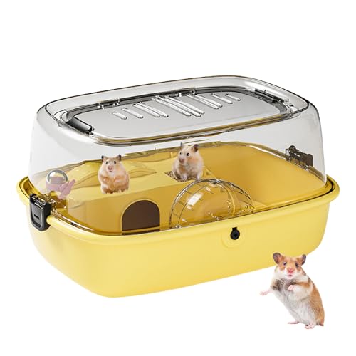 Großer Hamsterkäfig – Hamster-Spielkäfig | Käfige und Hamsterlebensräume, geräumiger Hamsterlebensraum, lustiges Zuhause für Mäuse und Hamster, 43 x 30 x 25 cm, Arcade Hamster Home, inklusive aller von Genérico