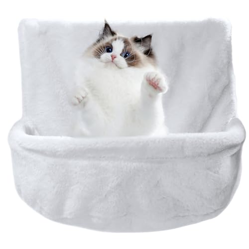 Hängematte für Katzen für den Stuhl | Geländerschlafsack mit Metallrahmen | Fenstersitz für Katzenhängematte | strapazierfähige Katzenhängematte | atmungsaktive Wandregale aus Duffle Hängematte für Katzen für den Stuhl | Geländerschlafsack mit Metallrahmen | Fenstersitz für Katzenhängematte | strapazierfähige Katzenhängematte | atmungsaktive Wandregale aus Duffle von Genérico