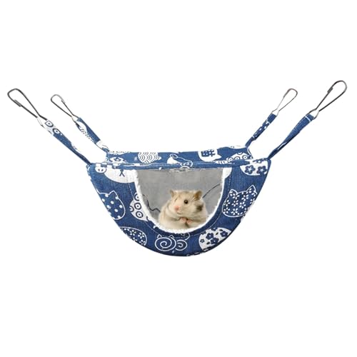 Hängematte für kleine Tiere, kleiner Schlafsack für kleine Haustiere, Frettchenbett, Hamster-Hängematte für Chinchillas, Frettchen, Kaninchen, Meerschweinchen, kleine Haustiere Hängematte für kleine Tiere, kleiner Schlafsack für kleine Haustiere, Frettchenbett, Hamster-Hängematte für Chinchillas, Frettchen, Kaninchen, Meerschweinchen, kleine Haustiere von Genérico
