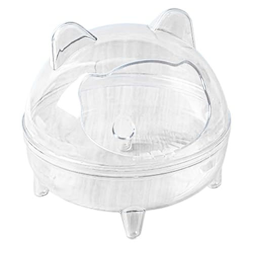 Hamster-Badewannenbox | Chinchilla-Zubehör | Goldbär-Badezimmer Sichtfeld komplett transparent Anti-Dezandate für Gerbil anderes Zubehör für Kleintiere von Genérico