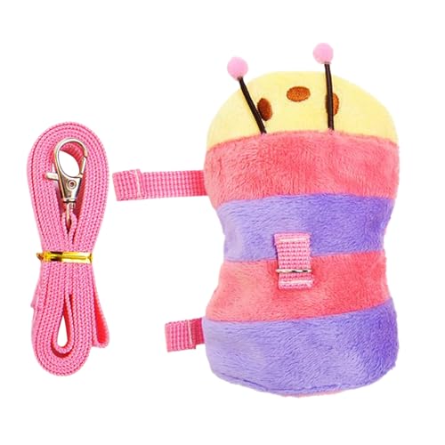 Harness Frettchen | Hundegeschirr Typ Hamster - Verstellbare Weste Zubehör für kleine Haustiere Welpen Kaninchen Kätzchen Outdoor von Genérico