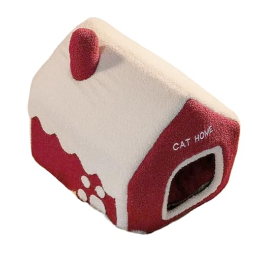 Haus für Hunde und Katzen in Winterform, für Haustiere, wasserdicht, für drinnen und draußen, Balkon, Schlafzimmer, Wohnzimmer für Katzen und Hunde Haus für Hunde und Katzen in Winterform, für Haustiere, wasserdicht, für drinnen und draußen, Balkon, Schlafzimmer, Wohnzimmer für Katzen und Hunde von Genérico