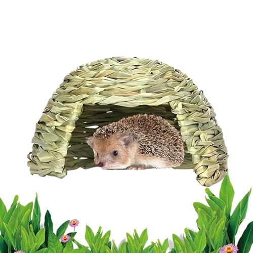 Hideaway Spielset für kleine Tiere – natürliches Heu-Kauhaus, Anreicherung zur Dekoration des Lebensraums, zusammenklappbar, Chinchilla, Meerschweinchenbett, ökologisch, Versteck Hideaway Spielset für kleine Tiere – natürliches Heu-Kauhaus, Anreicherung zur Dekoration des Lebensraums, zusammenklappbar, Chinchilla, Meerschweinchenbett, ökologisch, Versteck von Genérico