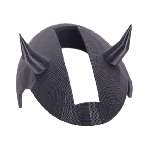 Hühnerhut, Hühnerhüte mit schwarzen Hörnern, Zubehör für Haustiere, Kleidung für Kleintiere, Zubehör für Vögel, Haustiere, für Hühner, Hühner, Vögel, von Genérico