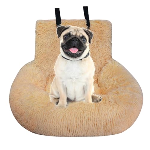 Hunde-Autositz mit großer Konsole, abnehmbare Babyschale und Sicherheitssitz für Haustiere, Plüsch-Hundebett, waschbar mit Leine und Leine Hunde-Autositz mit großer Konsole, abnehmbare Babyschale und Sicherheitssitz für Haustiere, Plüsch-Hundebett, waschbar mit Leine und Leine von Genérico
