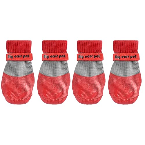 Hundefüße, Pfotenschutz für Hunde, Winterstiefel für Hunde, tragbare Pfotenabdeckungen aus Gummi für Welpen, Paar Hundefüße, Pfotenschutz für Hunde, Winterstiefel für Hunde, tragbare Pfotenabdeckungen aus Gummi für Welpen, Paar von Genérico