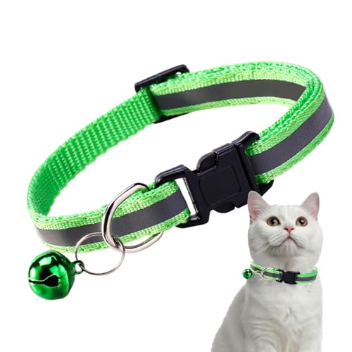 Hundehalsbänder | Reflektierendes Halsband für Katzen, leichtes und wetterfestes Haustierzubehör für Wandern, Erkundung und Outdoor-Aktivitäten von Genérico