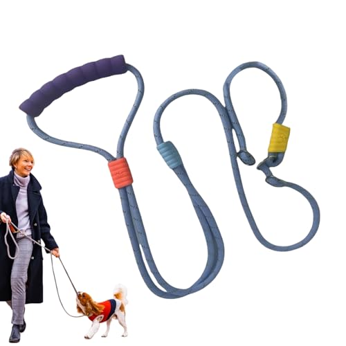 Hundeleine mit Kabel | Langes Zugseil | Robustes Haustierzubehör, bequem, Sicherheit im Freien, Spaziergänge, Training von Genérico
