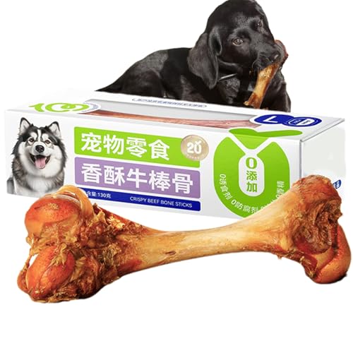Hundemarkknochen, Hundeknochen, Kauknochen für Hunde, mit echtem Rindfleisch, Leckerlis für große Rassen, Hundemarkknochen, natürliches Spielzeug Hundemarkknochen, Hundeknochen, Kauknochen für Hunde, mit echtem Rindfleisch, Leckerlis für große Rassen, Hundemarkknochen, natürliches Spielzeug von Genérico
