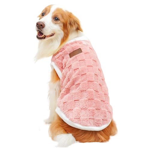 Hundepullover – Hundepullover für mittelgroße Hunde | Winterpullover für Hunde aus Plüsch, warme Winterweste für Hunde, Kleidung für kaltes Wetter für Katzen, Kleidung für Haustiere, T-Shirts für P von Genérico