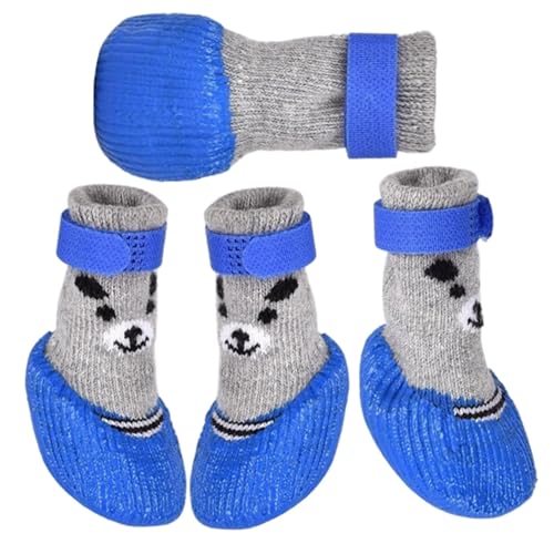 Hundeschuhe, wasserdicht, rutschfest, für Welpen, verstellbare Riemen, atmungsaktive Hundeschuhe, Welpenschuhe ohne Rutschen Hundeschuhe, wasserdicht, rutschfest, für Welpen, verstellbare Riemen, atmungsaktive Hundeschuhe, Welpenschuhe ohne Rutschen von Genérico