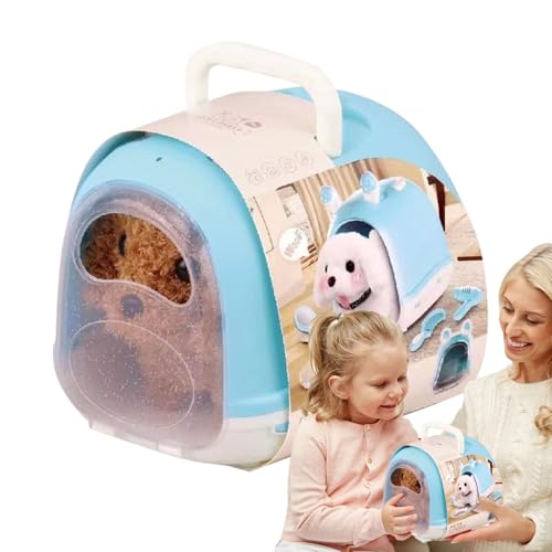 Hundespielzeug zum Spazierengehen, Hundespielzeug für Kinder, realistisches Spielzeug für kleine Hunde, interaktives Plüschspielzeug, entzückender elektronischer Hund Hundespielzeug zum Spazierengehen, Hundespielzeug für Kinder, realistisches Spielzeug für kleine Hunde, interaktives Plüschspielzeug, entzückender elektronischer Hund von Genérico