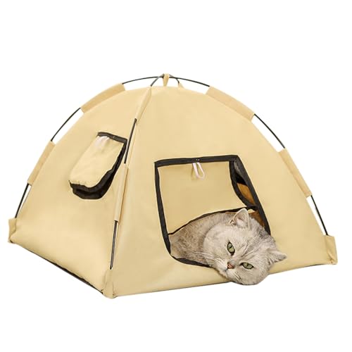 Hundezelt für den Außenbereich, faltbar, Strand, Haustiere, atmungsaktiv und tragbar, für kleine Haustiere, Reisen, Camping, Sommer, Abenteuer, Hof von Genérico