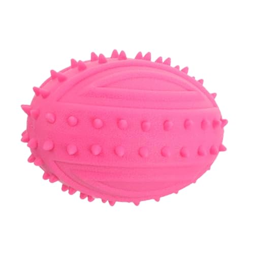 Interactive Fetch Chew Toy Weicher Hundespielzeug | Quietschende Molarenbälle | ungiftiger Welpenzahnball | Trainingsbälle für Haustiere von Genérico