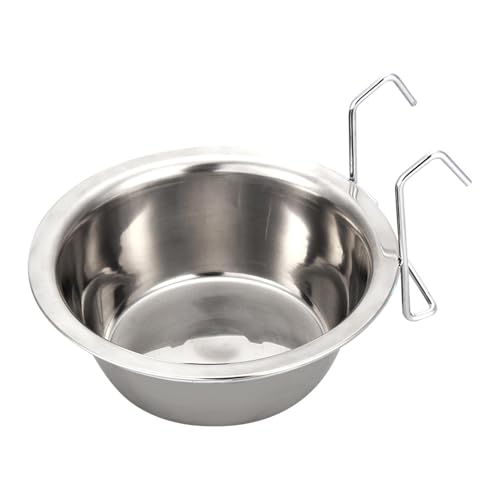 Käfigschalen: Hundekäfig-Schüsseln, Hunde, Käfigschale aus Edelstahl, tragbar, Wasserspender für Welpen, Behälter Käfigschalen: Hundekäfig-Schüsseln, Hunde, Käfigschale aus Edelstahl, tragbar, Wasserspender für Welpen, Behälter von Genérico