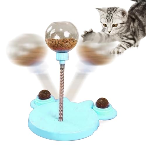 Katzen behandeln den Ball: Katzen behandeln den Spender, das Futterpuzzle für Hunde und Kätzchen, langsame Futterspender und Zubehör für die Jagd und Jagd, lustige Jagd und Ausübung Katzen behandeln den Ball: Katzen behandeln den Spender, das Futterpuzzle für Hunde und Kätzchen, langsame Futterspender und Zubehör für die Jagd und Jagd, lustige Jagd und Ausübung von Genérico