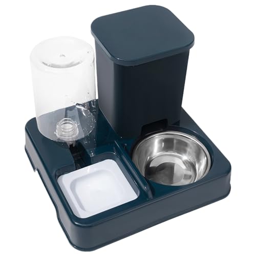Katzenfutterautomat, rutschfestes Design, Wassernapf für Hunde, automatischer Futterspender für Haustiere, tragbare Futterstation für Kätzchen Katzenfutterautomat, rutschfestes Design, Wassernapf für Hunde, automatischer Futterspender für Haustiere, tragbare Futterstation für Kätzchen von Genérico