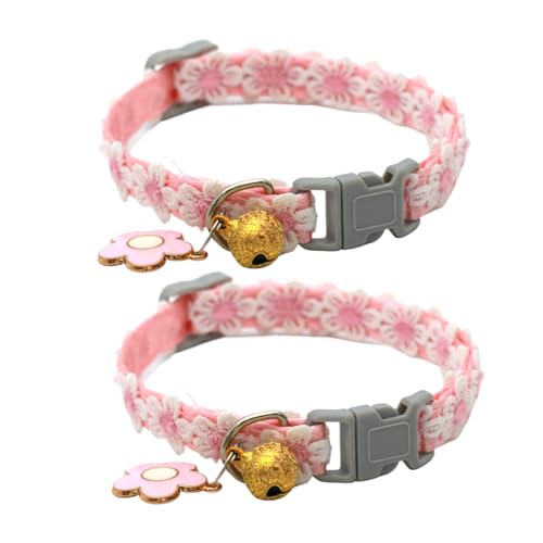 Katzenhalsband – Tierhalsband mit schnellem Freiraum | verstellbar für Welpen mit Schlaufe und Glocke | Bequemes Zubehör für Wanderungen, Reisen und im Freien Katzenhalsband – Tierhalsband mit schnellem Freiraum | verstellbar für Welpen mit Schlaufe und Glocke | Bequemes Zubehör für Wanderungen, Reisen und im Freien von Genérico
