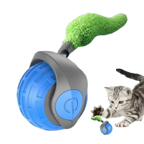 Katzenspielzeug mit Bewegung und animierter Schwanz: Elektrisches Trainingsgerät und geistiges Spiel, intelligenter interaktiver Ball für Wohnungskatzen mit Geschwindigkeitsregulierungsmodus Katzenspielzeug mit Bewegung und animierter Schwanz: Elektrisches Trainingsgerät und geistiges Spiel, intelligenter interaktiver Ball für Wohnungskatzen mit Geschwindigkeitsregulierungsmodus von Genérico
