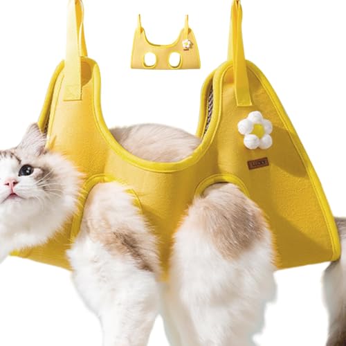 Katzentoiletten-Hängematte | Katzengeschirr für Katzen | Atmungsaktive Toiletten-Hängematte | Beschränkung für Hängematten für Hunde Katzentoiletten-Hängematte | Katzengeschirr für Katzen | Atmungsaktive Toiletten-Hängematte | Beschränkung für Hängematten für Hunde von Genérico