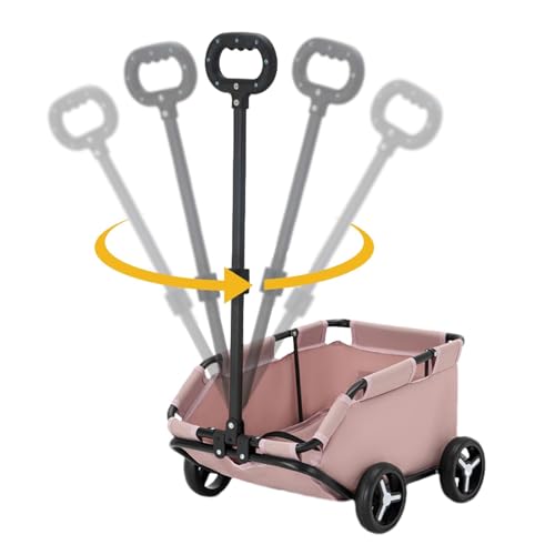 Kinderwagen für Haustiere, Trolley für Hunde, Transport für Haustiere, mit Rädern für Katzen, Transportbox für Haustiere, Transportbox für Hunde mit 4 Rädern, zusammenklappbar Kinderwagen für Haustiere, Trolley für Hunde, Transport für Haustiere, mit Rädern für Katzen, Transportbox für Haustiere, Transportbox für Hunde mit 4 Rädern, zusammenklappbar von Genérico