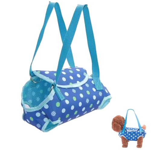 Kleine Umhängetasche für Haustiere: verstellbare Schultertrage, Welpen tragen Taschen, leichte atmungsaktive Tasche für Hunde, , Katzen, Freihandtasche für Spaziergänge von Genérico