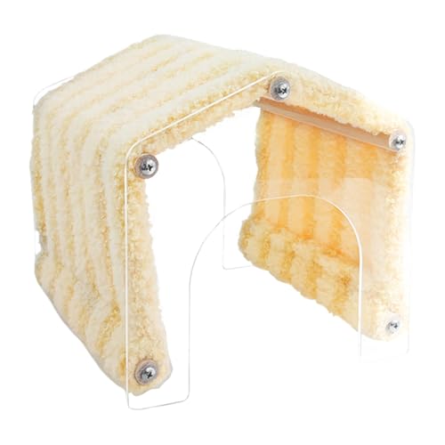 Kleines Tierversteck - Versenkung von Tieren für den Innenbereich | Kleintier-Tunnel-Pet mit Eingang | Kuschelhöhle innen/außen | Sparplatz für Chinchilla, Hamste Kleines Tierversteck - Versenkung von Tieren für den Innenbereich | Kleintier-Tunnel-Pet mit Eingang | Kuschelhöhle innen/außen | Sparplatz für Chinchilla, Hamste von Genérico