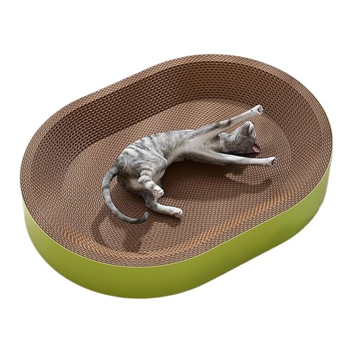 Kratzbrett für Katzen, Kratzmatte, Schüssel für Katzen, interaktives Spielzeug zum Schärfen von Krallen, für den Einsatz in Studio, Ecke, Wohnung, Schlafzimmer und Spielbereich Kratzbrett für Katzen, Kratzmatte, Schüssel für Katzen, interaktives Spielzeug zum Schärfen von Krallen, für den Einsatz in Studio, Ecke, Wohnung, Schlafzimmer und Spielbereich von Genérico
