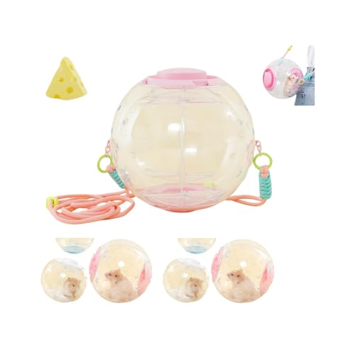 Laufbälle für Meerschweinchen, Trainingsbälle für Meerschweinchen, Hamsterrad, Sportball zum Laufen, Spielzeug für Hamster oder Hamster, Meerschweinchen, Frettchen, kleine Haustiere von Genérico