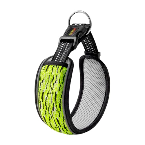 Lernbares Hundehalsband, verstellbares Hundehalsband, Schutz für Welpen und schwere Haustiere, für kleine und mittelgroße Hunde, reflektierend von Genérico